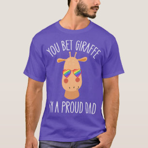 Camiseta Proud Dad Of A Gay Daughter Son LGBTQ Stuff You Be