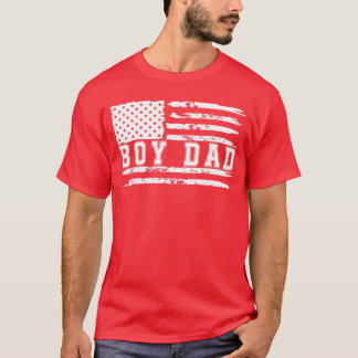 Camiseta Proud Dad of Boy Father of Boys for Dad Xmas Fathe