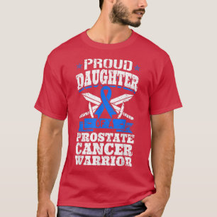 Camiseta Proud Daughter Of A Prostate Cancer Warrior Awaren