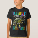 Camiseta Proud DAUGHTER Of The Birthday Saurus Dinosaur<br><div class="desc">Birthday Dinosaur,  Birthday T-Rex,  Birthday Saurus,  Birthday Saurus Dinosaur,  Dinosaur,  Birthday Boy Dinosaur,  Birthday Dinosaur Boys,  Dinosaur,  T-Rex,  Proud DAUGHTER Of The Birthday Saurus Dinosaur</div>