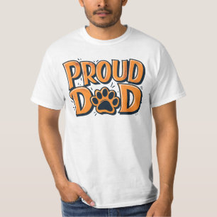 Camiseta Proud Dog Dad Paw