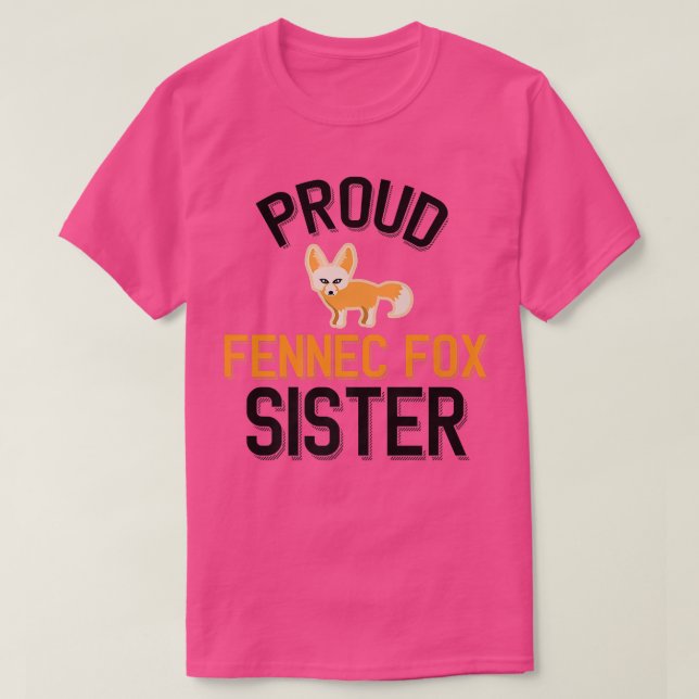 Camiseta Proud Fennec Fo Sister Premium  (Diseño del anverso)