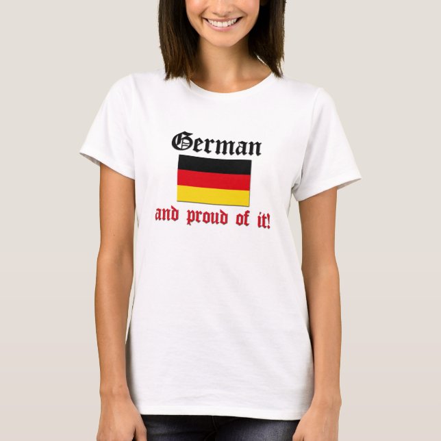 Camiseta Proud German (Anverso)