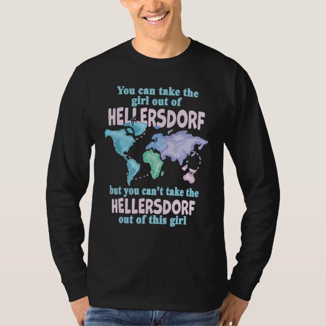 Camiseta Proud Girl From Hellersdorf - Relocation From Hell (Anverso)