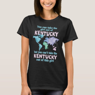Camiseta Proud Girl From Kentucky Relocation From Kentucky
