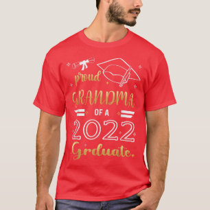 Camiseta Proud grandma class 2022 senior Graduate family gr