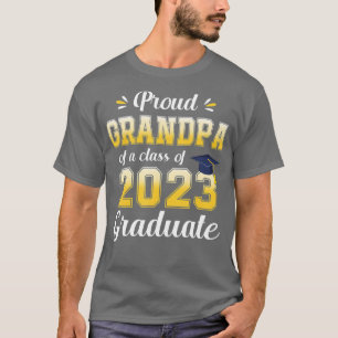 Camiseta Proud Grandpa Of A Class Of 2023 Graduate Senior G