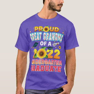 Camiseta Proud Great Grandma Of A Class 2022 Kindergarten G