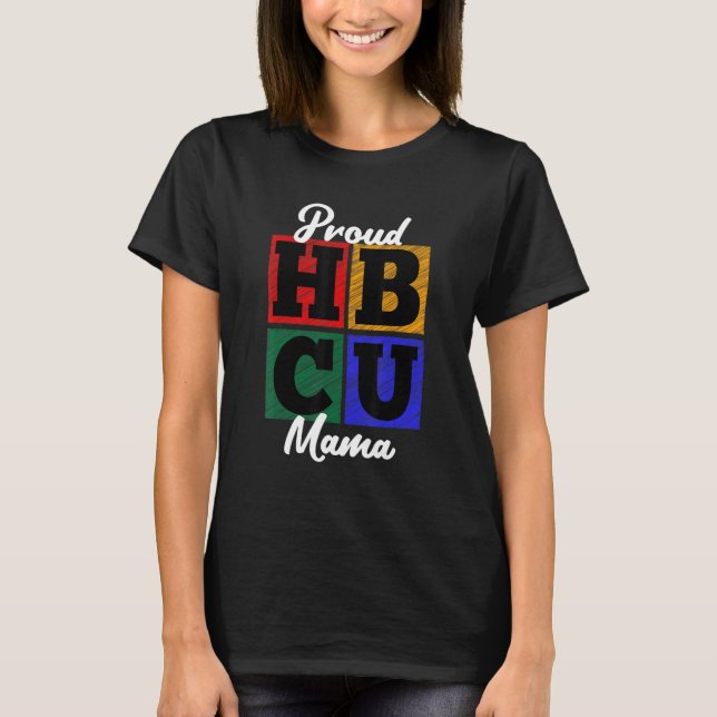 Camiseta Proud HBCU Mom Vintage (Anverso)