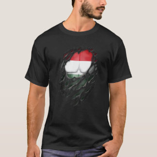 Camiseta Proud Hungarian Roots Heritage Torn Ripped Hungary