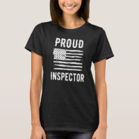 Proud Inspector Profesión Bandera Americana Premiu