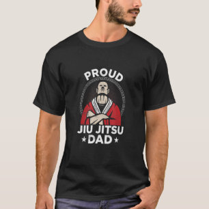 Camiseta Proud Jiu Jitsu Dad BJJ MMA Jujitsu Jiu Jitsu