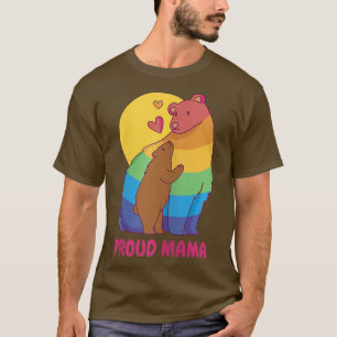 Camiseta Proud Mama Rainbow Bear