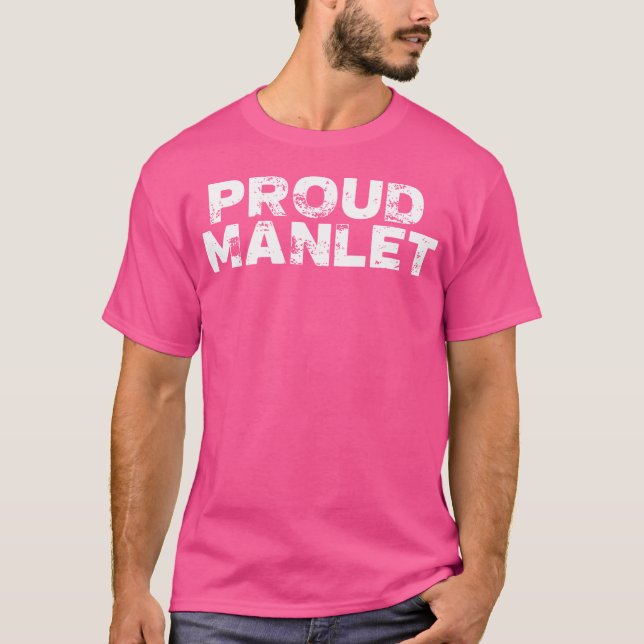 Camiseta Proud Manlet Short Bodybuilding (Anverso)