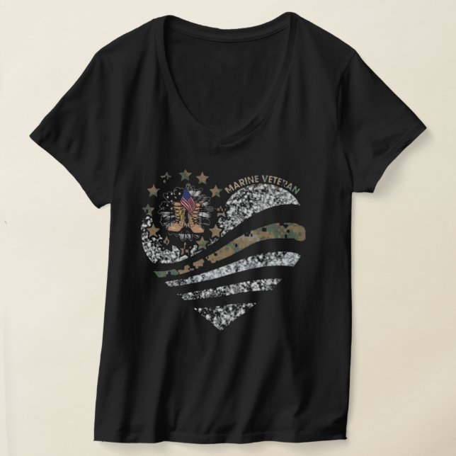 CAMISETA PROUD MARINE VETERAN (Distribución )