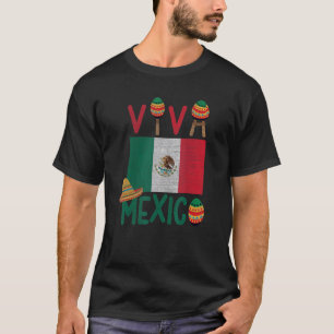 Camiseta Proud Mexican Independence Day Fiesta Cinco Mayo M