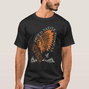 Camiseta Proud Native American Job Document Processor