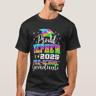 Camiseta Proud Nephew of Preschool Graduate 2025 Graduation