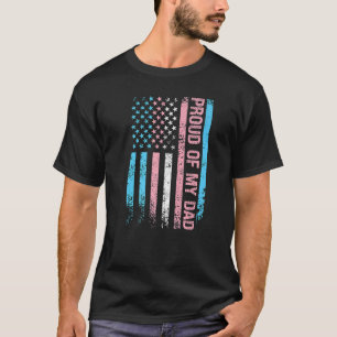 Camiseta Proud Of My Dad Trans Lgbt Lgbtq