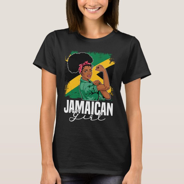 Camiseta Proud Of My Jamaican Roots Jamaica BHM BLM Pride A (Anverso)