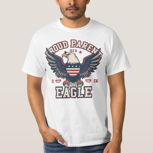 Camiseta Proud Parent of a Legal Eagle (Anverso)