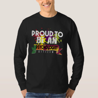 Camiseta Proud psychologist citizen Profession career worke