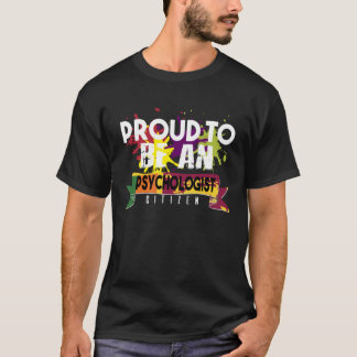 Camiseta Proud psychologist citizen Profession career worke