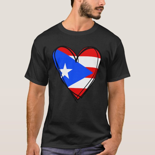 Camiseta Proud Puerto Rican Boy Girl Aunt Dad Puerto Rico F (Anverso)