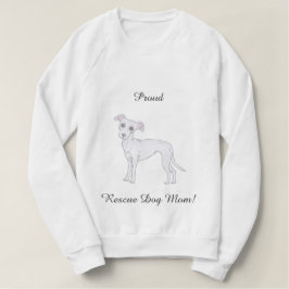 Camiseta Proud Rescue Dog mom!