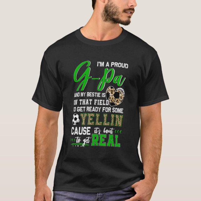 Camiseta Proud Soccer G Pa Soccer Family Matching 2 (Anverso)