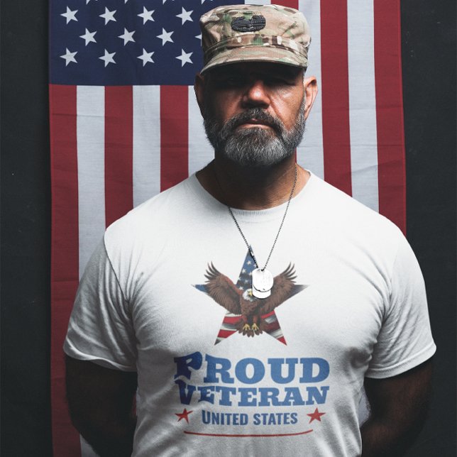 Camiseta Proud Veteran Eagle  (Subido por el creador)