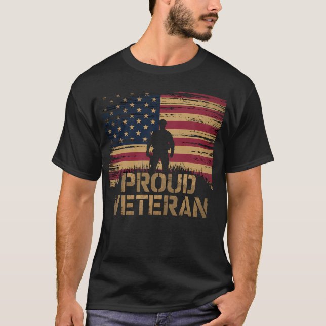 Camiseta Proud Veteran Tshirt (Anverso)
