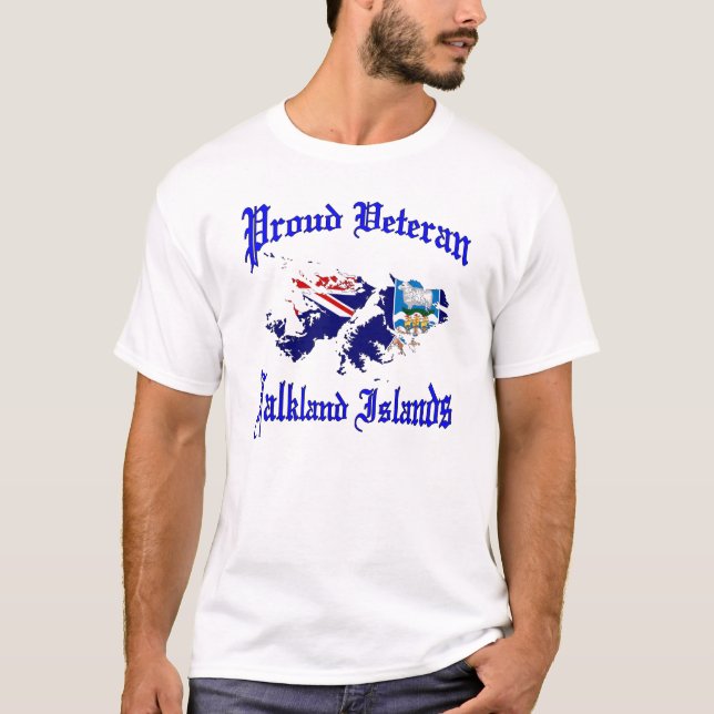 Camiseta Proud veterana…. Falklands (Anverso)