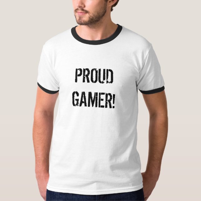 CAMISETA ¡PROUDGAMER! (Anverso)