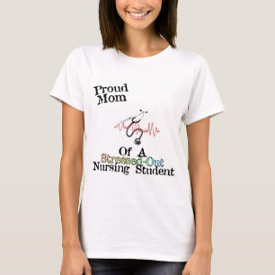 Camiseta ProudMom de un estudiante de la enfermería