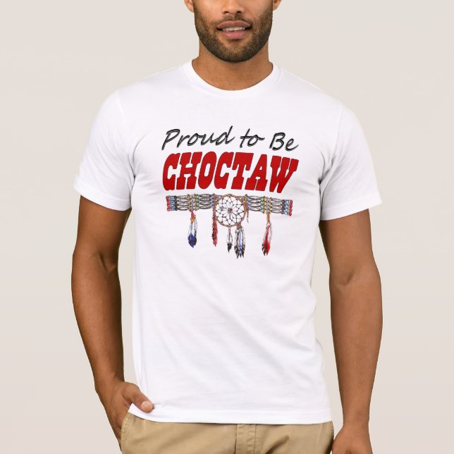 Camiseta ProudToBeChoctaw (Anverso)