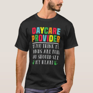 Camiseta Proveedor de atención diurna de la escuela preesco