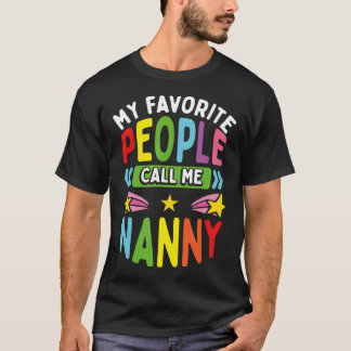 Camiseta Proveedor de atención diurna Favorito me llama niñ