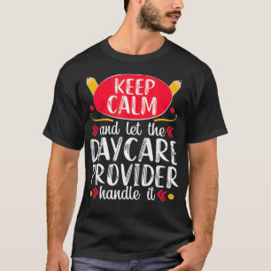 Camiseta Proveedor de atención diurna Gracioso regalo de p