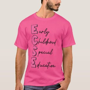 Camiseta Proveedor de atención diurna para la educación esp