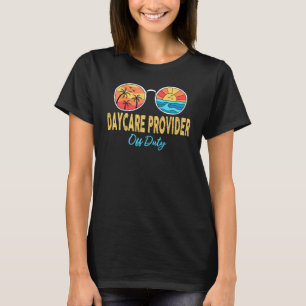 Camiseta Proveedor De Cuidado De Días De Servicio Feliz Día