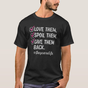 Camiseta Proveedor de cuidado de niños de Love Spoil