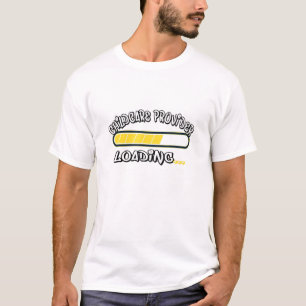 Camiseta Proveedor de cuidado infantil cargando profesor de