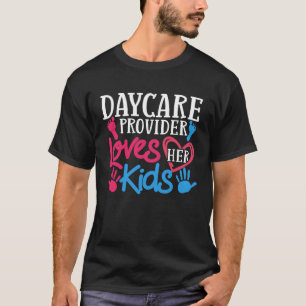 Camiseta Proveedor de guardería Gracias Cuidado de niños Ni