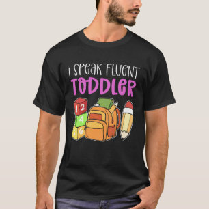 Camiseta Proveedor de guardería y cuidado infantil que habl