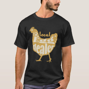 Camiseta Proveedor de pollos distribuidor de huevos local G