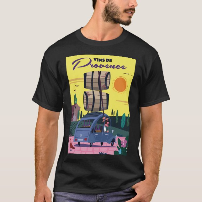 Camiseta Provence Poster (Anverso)