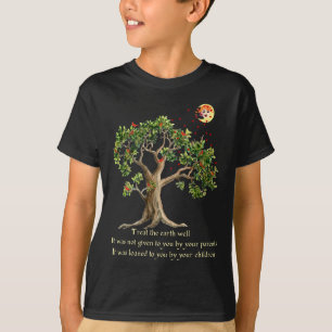 Camiseta Proverbio de la naturaleza del Kenyan