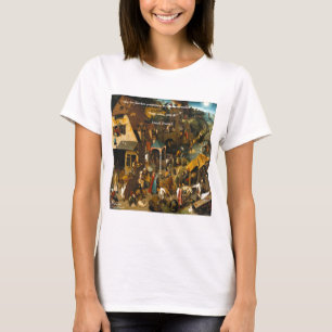 Camiseta Proverbio Famoso y de Arte Holandés del Siglo XVI