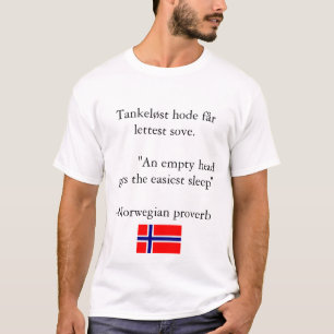 Camiseta Proverbio noruego